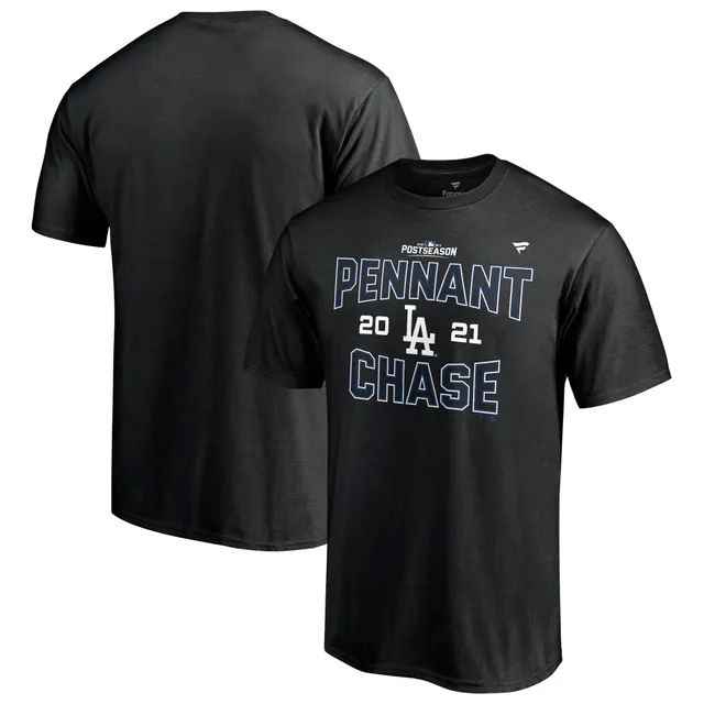 Men's Fanatics Branded Royal Los Angeles Dodgers 2021 Postseason Locker Room T-Shirt