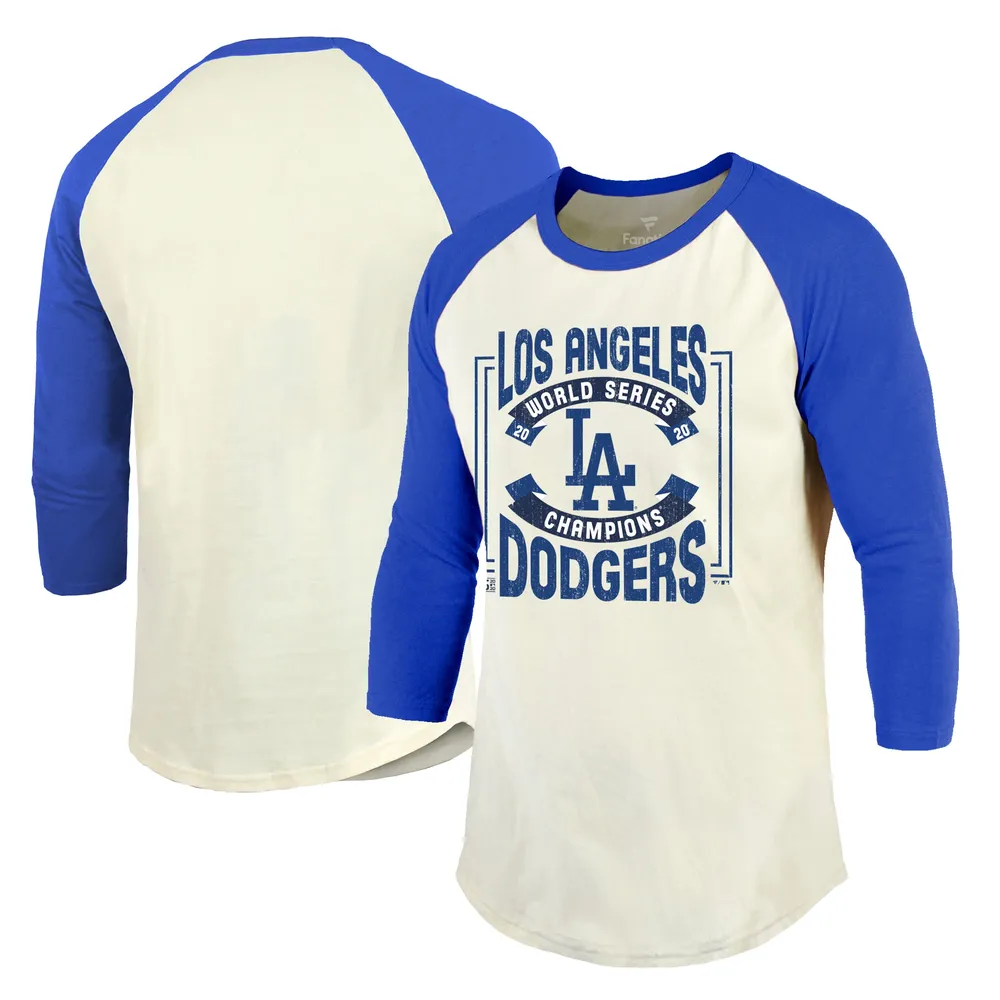 Los Angeles DODGERS with baseball graphic men 2XL blue t-shirt FANATICS NEW