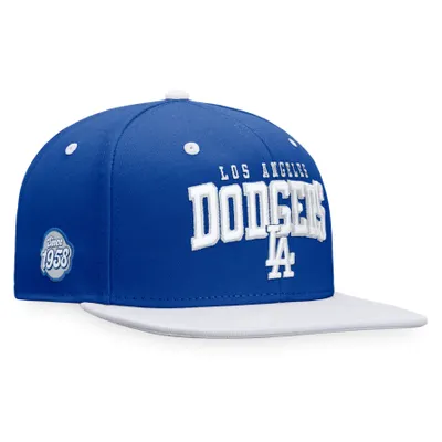 Fanatics Men's Branded White, Royal Kansas City Royals Iconic