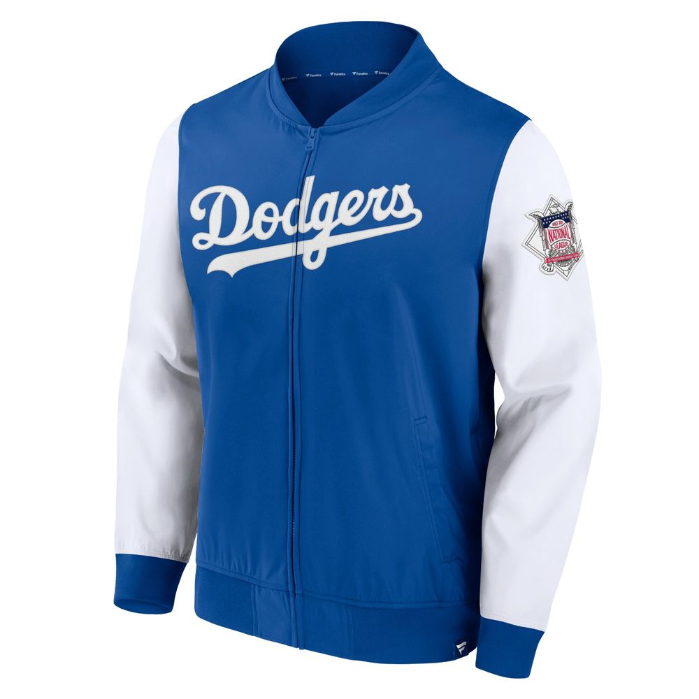 Fanatics Men's Branded White And Royal Los Angeles Dodgers Iconic