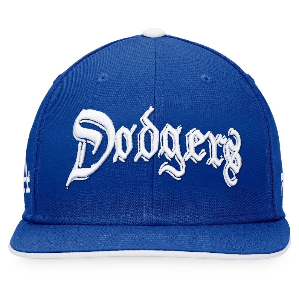 Women's Fanatics Branded White/Royal Los Angeles Dodgers Iconic