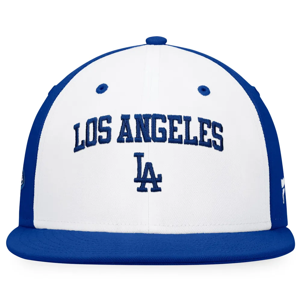 Women's Fanatics Branded White/Royal Los Angeles Dodgers Iconic