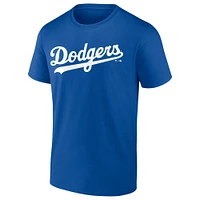 T-shirt Fanatics pour hommes Mookie Betts Royal Los Angeles Dodgers 2024 World Series avec nom et numéro