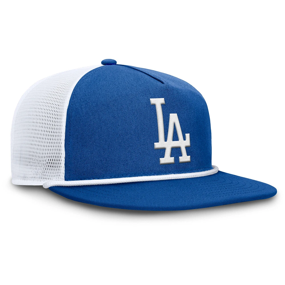 Casquette snapback Fanatics Royal/White Los Angeles Dodgers Clubhouse Change Up pour homme
