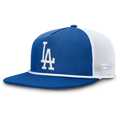 Casquette snapback Fanatics Royal/White Los Angeles Dodgers Clubhouse Change Up pour homme