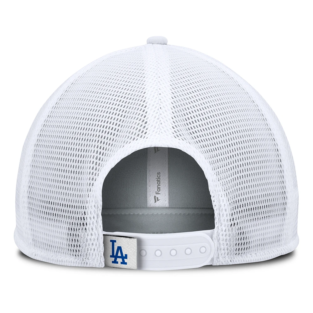 Men's Fanatics Royal/White Los Angeles Dodgers Fundamental Foam Front Snapback Hat