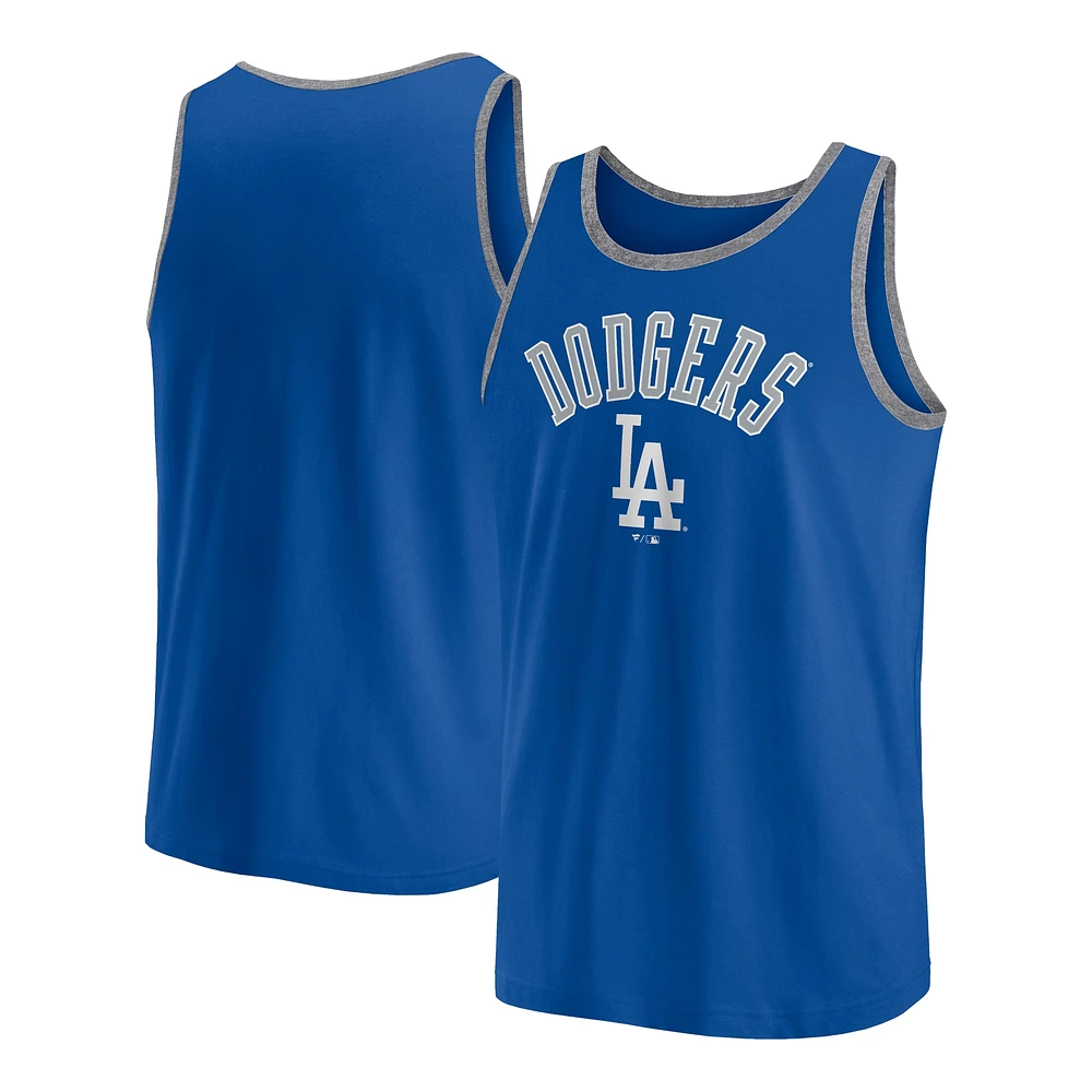 Débardeur Fanatics Royal Los Angeles Dodgers Bet pour hommes