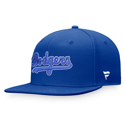 Casquette ajustée Fanatics Royal Los Angeles Dodgers Cooperstown Collection pour hommes