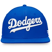 Casquette ajustée Fanatics Royal Los Angeles Dodgers Team Core pour hommes