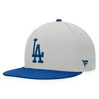 Men's Fanatics Tan/Royal Los Angeles Dodgers Glory Days Two-Tone Snapback Hat