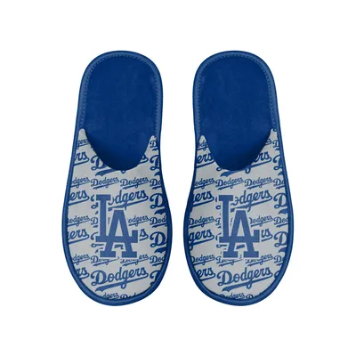 Los Angeles Dodgers FOCO Scuff Logo Slide Slippers