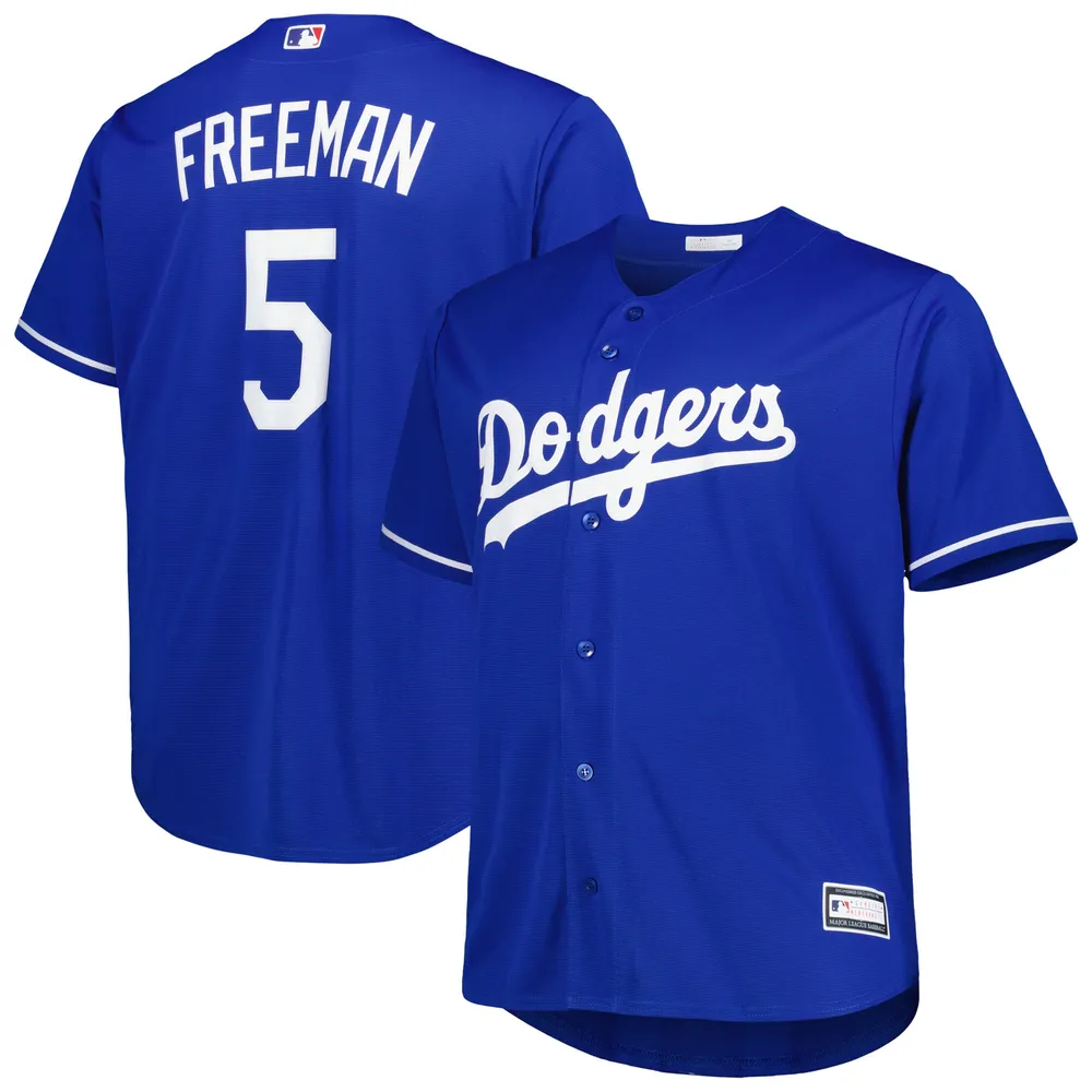 Freddie Freeman Los Angeles Dodgers Dark Gray Jersey - All