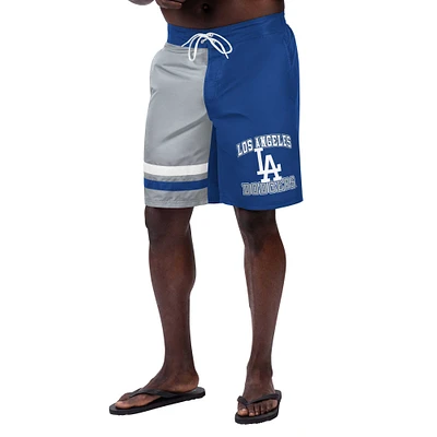 Men's G-III Sports by Carl Banks Navy Los Angeles Dodgers Anchor Swim Trunks