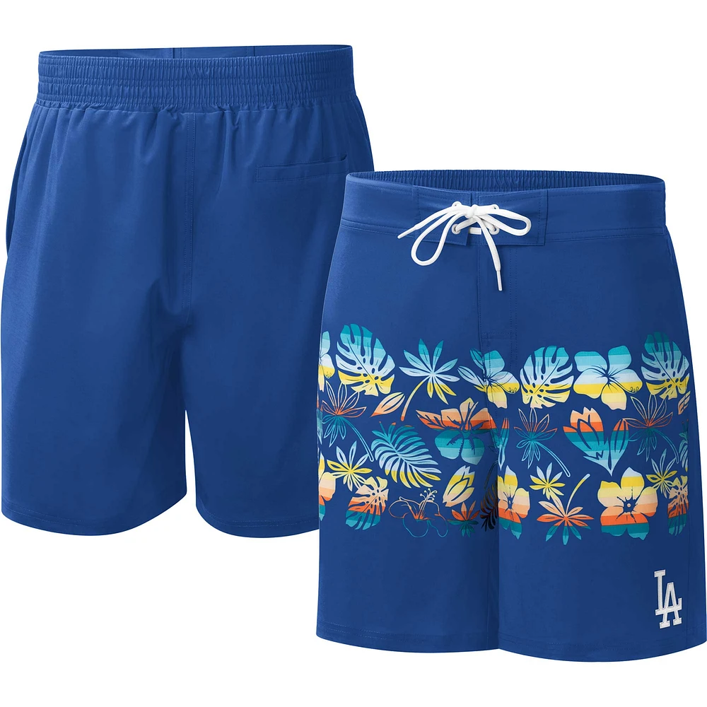 Men's G-III Sports by Carl Banks  Royal Los Angeles Dodgers Breeze Volley Swim Shorts