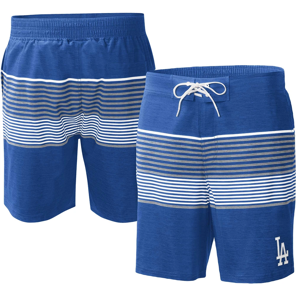 G-III Sports by Carl Banks Royal Los Angeles Dodgers Coastline Volley Short de bain pour homme