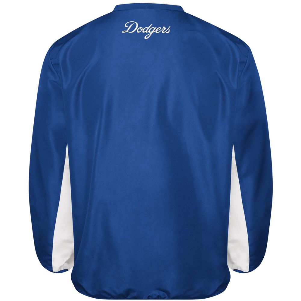 Los Angeles Dodgers G-III Sports by Carl Banks V-Neck Trainer Pullover  Jacket - Royal