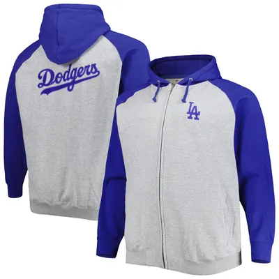 Outerstuff Toddler Royal Los Angeles Dodgers Poster Board Full-Zip Hoodie