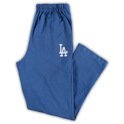 Los Angeles Dodgers Big & Tall Pajama Pants - Heathered Royal