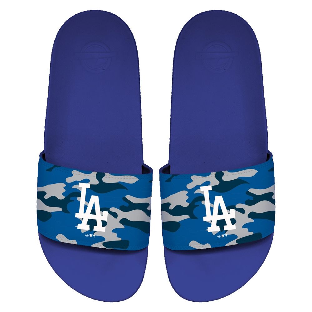 Men's ISlide Los Angeles Dodgers Camo Motto Slide Sandals