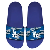 Men's ISlide Los Angeles Dodgers Camo Motto Slide Sandals