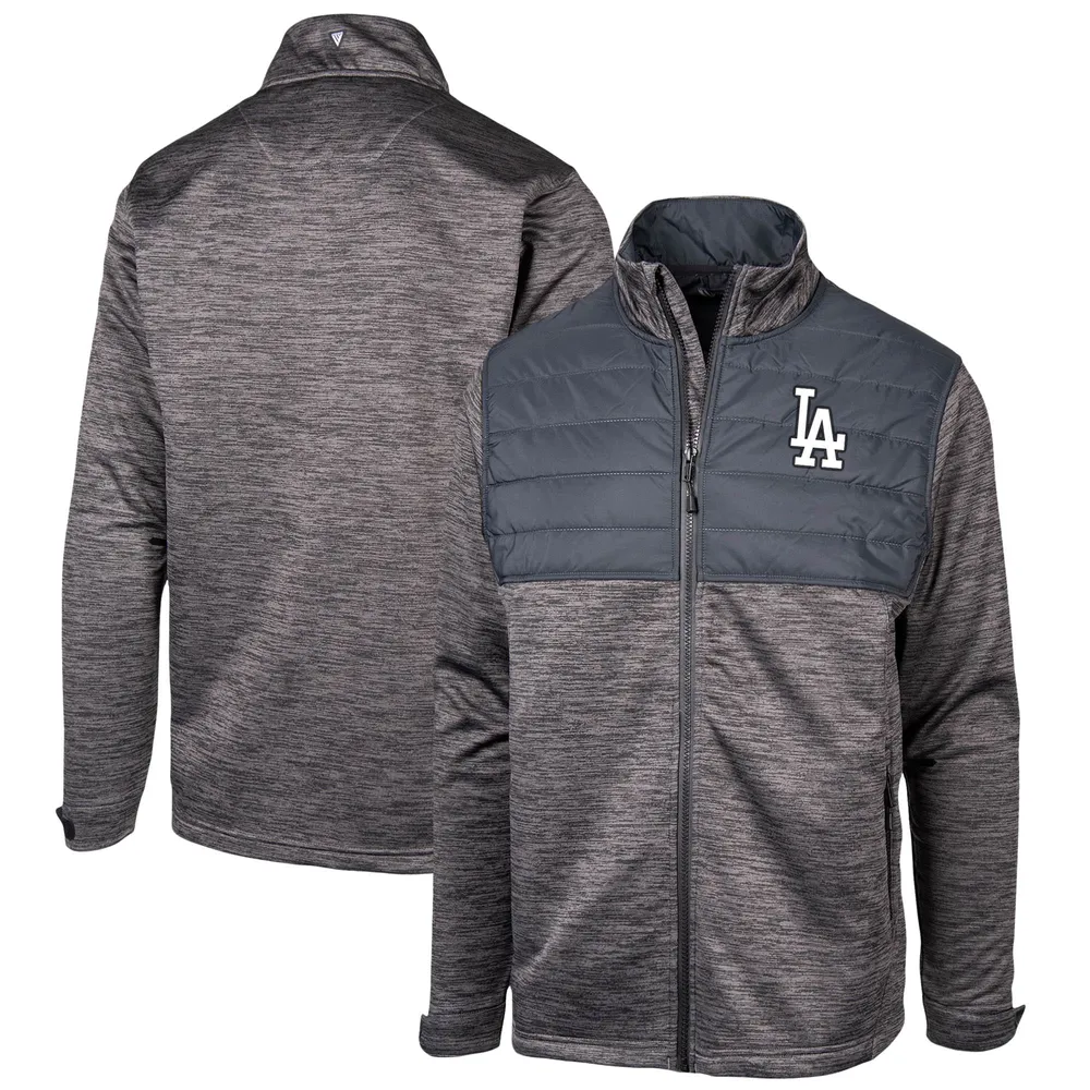 Women's Los Angeles Dodgers Antigua Royal Links Full-Zip Golf Jacket