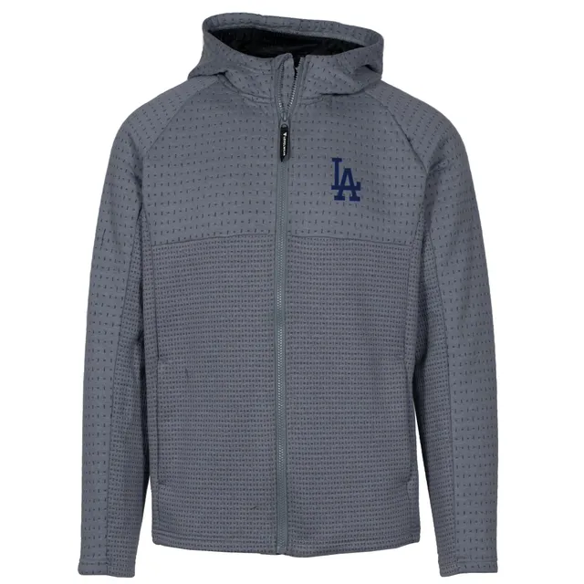 Los Angeles Dodgers JH Design Reversible Women Fleece Jacket - Black Medium