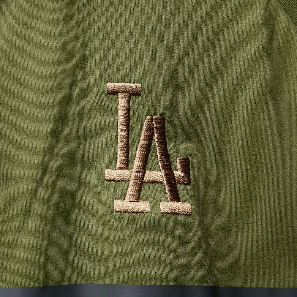 Polo à manches raglan Levelwear Los Angeles Dodgers Delta Sector pour homme