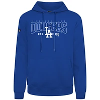 Men's Levelwear Royal Los Angeles Dodgers Accolade Podium Textbook Pullover Hoodie