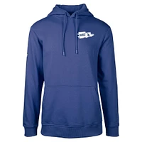 Men's Levelwear  Royal Los Angeles Dodgers Podium Rafters Pullover Hoodie