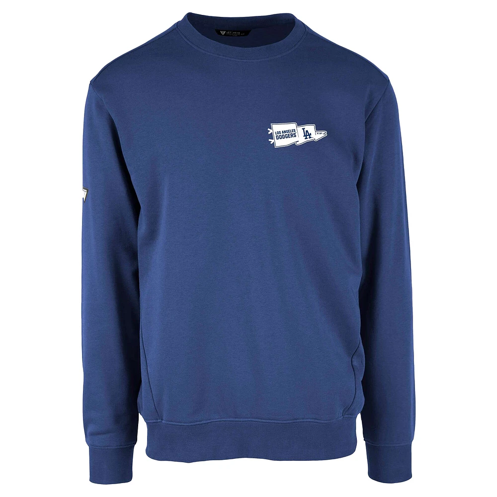 Sweat-shirt à capuche Zane Rafters Royal Los Angeles Dodgers pour homme de Levelwear