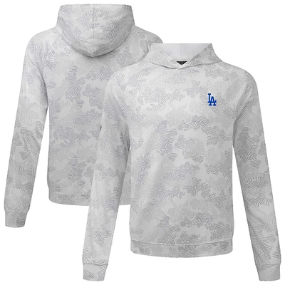Men's Levelwear White Los Angeles Dodgers Blender Insignia 2.0 Hoodie