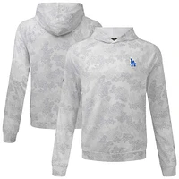 Men's Levelwear White Los Angeles Dodgers Blender Insignia 2.0 Hoodie