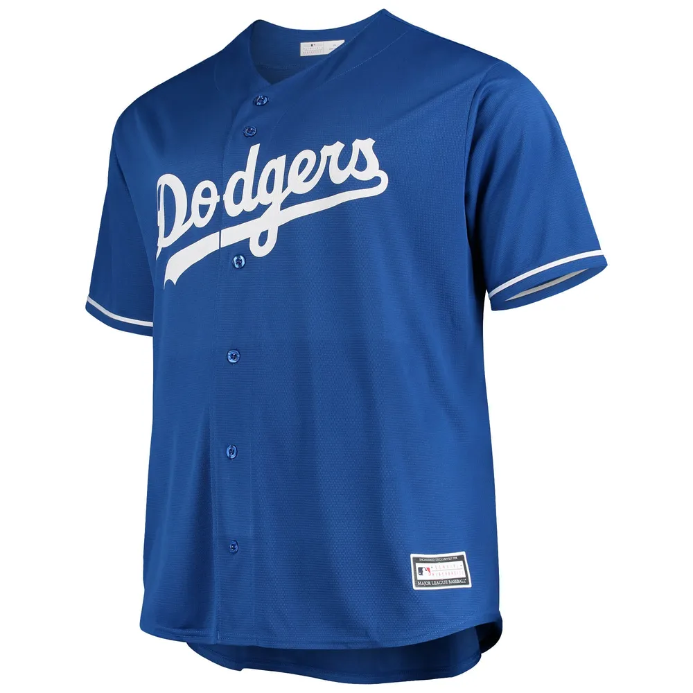 Youth Royal Los Angeles Dodgers Full-Button Replica Jersey 