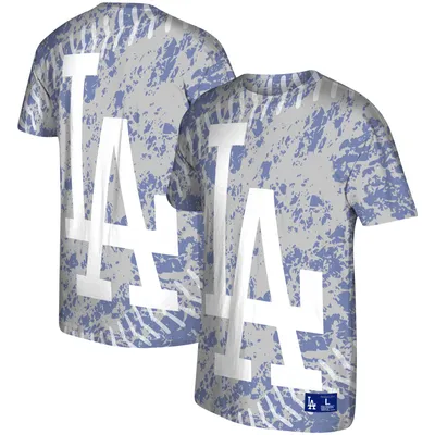 Los Angeles Dodgers Mitchell & Ness Jumbotron T-Shirt - Gray