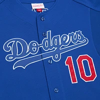 Maillot d'entraînement au bâton Mitchell & Ness Hideo Nomo Royal Los Angeles Dodgers Cooperstown Collection 2004 pour hommes