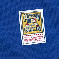 Maillot d'entraînement au bâton Mitchell & Ness Hideo Nomo Royal Los Angeles Dodgers Cooperstown Collection 2004 pour hommes