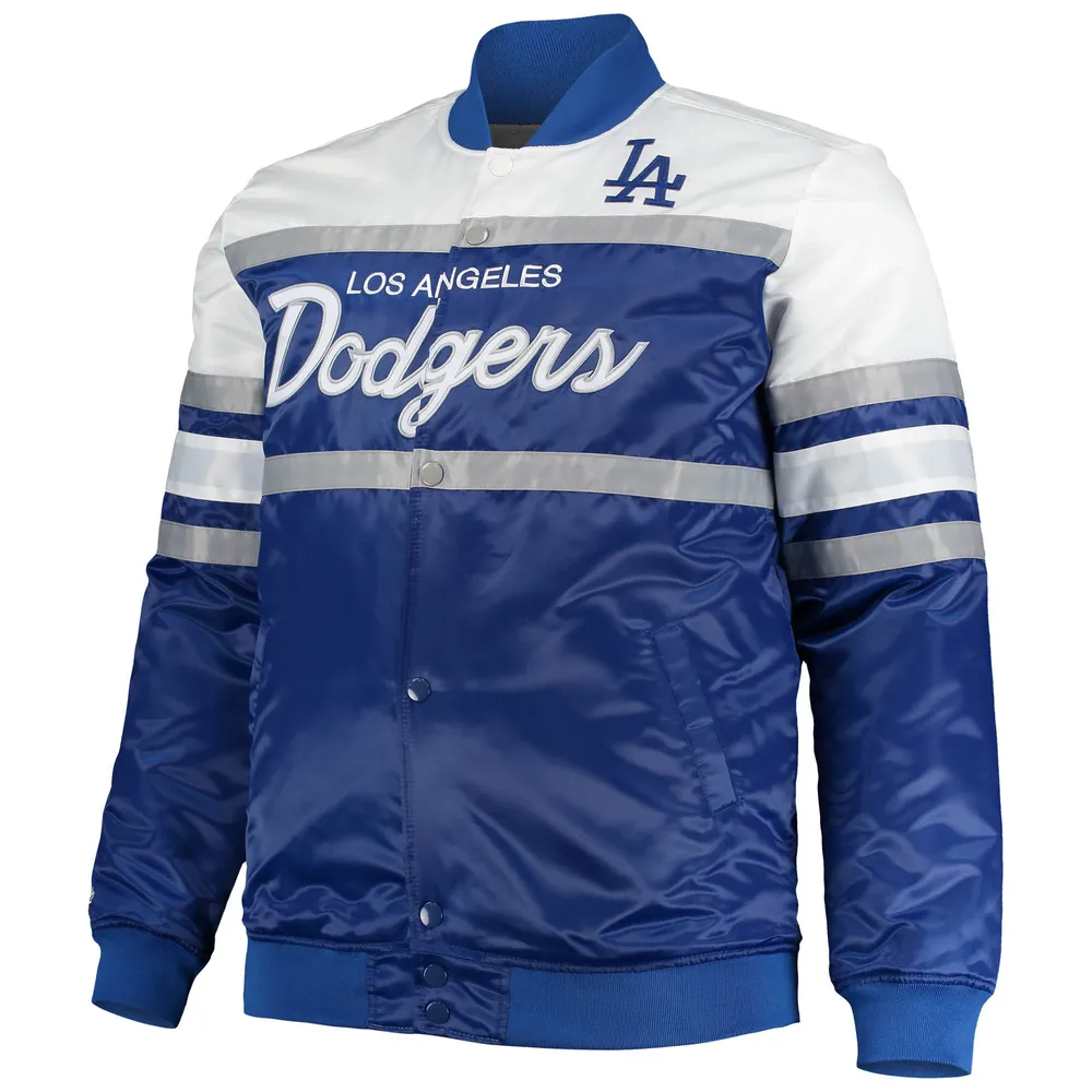 Los Angeles Dodgers Full Leather Jacket - Royal Small