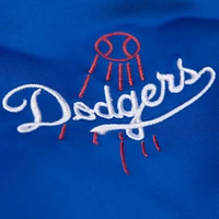 Men's Mitchell & Ness Royal/Gray Los Angeles Dodgers Cooperstown Collection Team Origins Satin Full-Snap Jacket