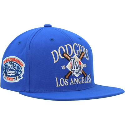 Casquette Mitchell & Ness Royal Los Angeles Dodgers Grand Slam Snapback pour homme