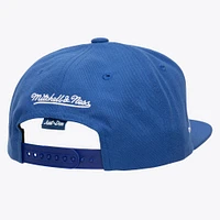 Casquette snapback Just Don x MLB Lux Script pour homme Mitchell & Ness Royal Los Angeles Dodgers