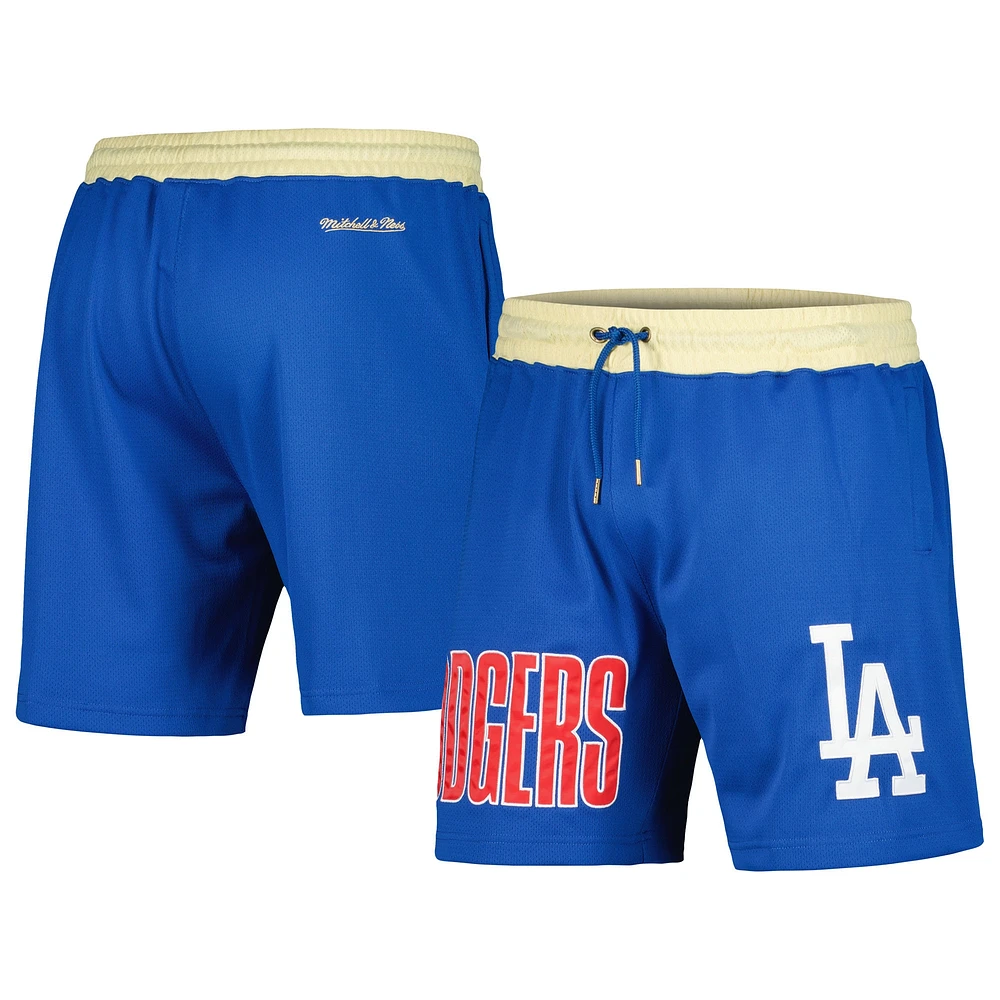 Short tendance Mitchell & Ness Royal Los Angeles Dodgers OG 2.0 pour hommes