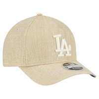 Casquette ajustable 9FORTY en coton tissé beige New Era pour homme des Dodgers de Los Angeles