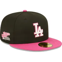 Men's Los Angeles Dodgers New Era Pink/Green MLB x Big League Chew