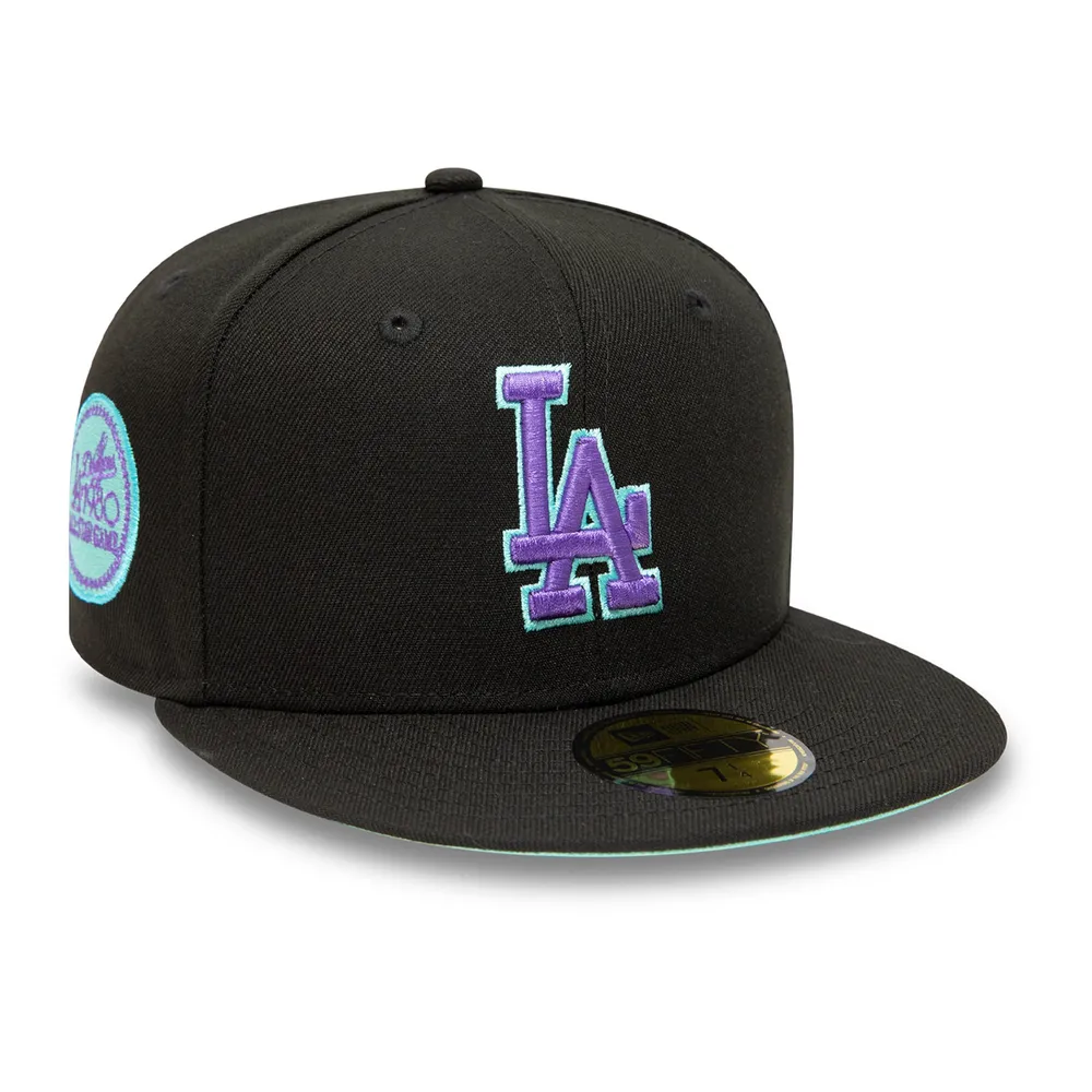  New Era Men's MLB Los Angeles Dodgers Basic 59Fifty Fitted Hat  : Sports & Outdoors