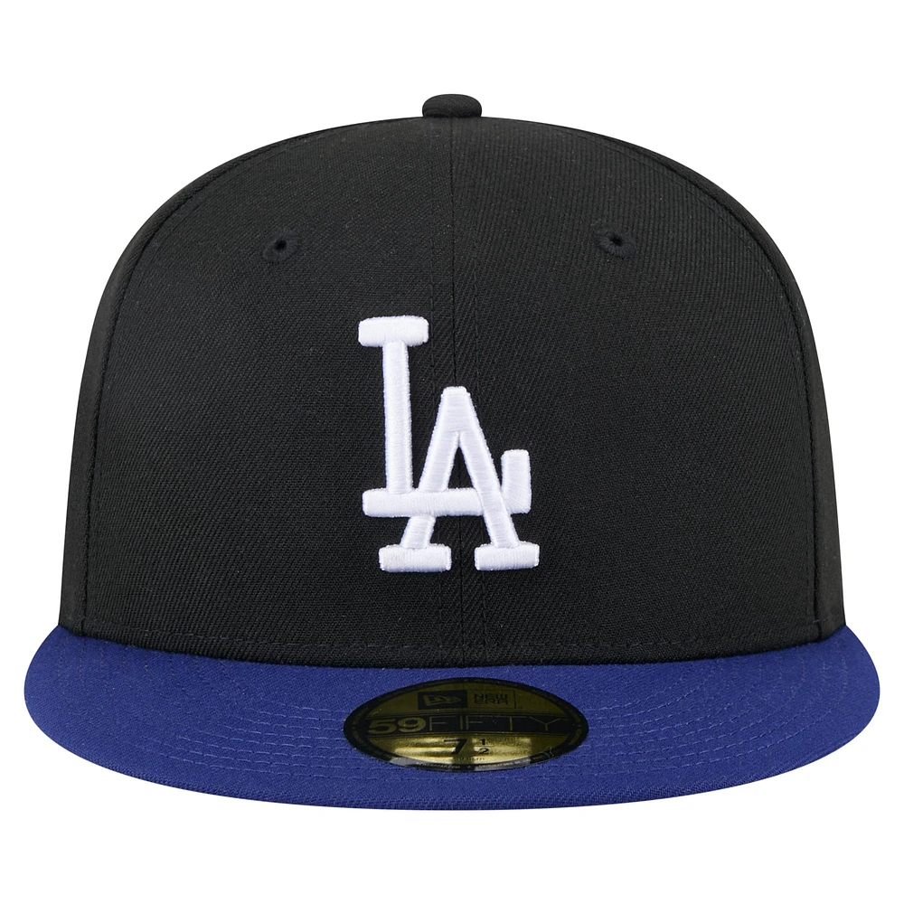 Men's New Era  Black Los Angeles Dodgers 2024 World Series Champions 59FIFTY Fitted Hat