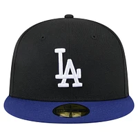 Men's New Era  Black Los Angeles Dodgers 2024 World Series Champions 59FIFTY Fitted Hat