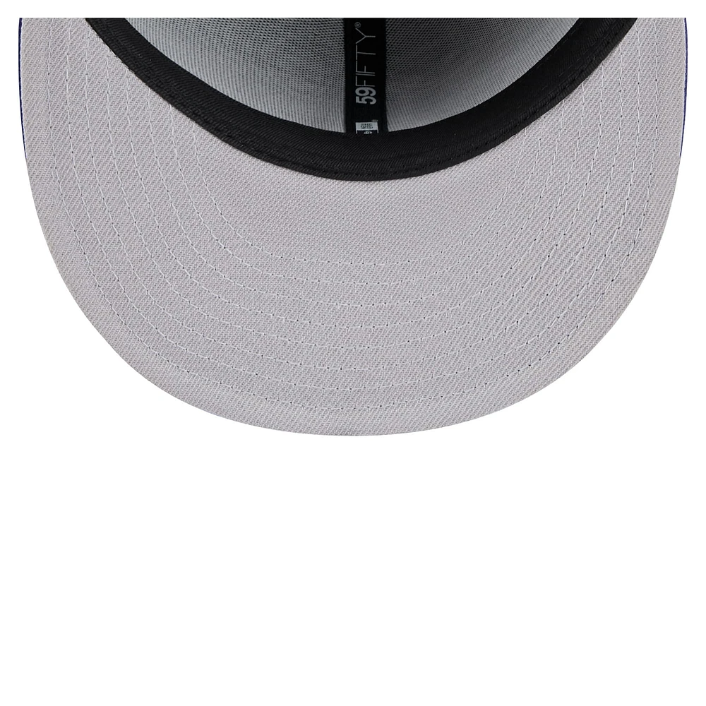 Men's New Era  Black Los Angeles Dodgers 2024 World Series Champions 59FIFTY Fitted Hat