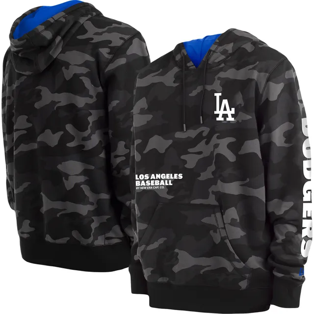 Antigua MLB National Leauge Absolute Hoodie, Mens, L, Los Angeles Dodgers Camouflage