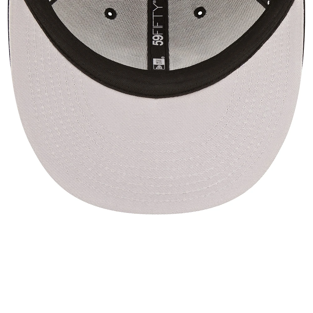 Men's New Era Black Los Angeles Dodgers Low Profile 59FIFTY Fitted Hat