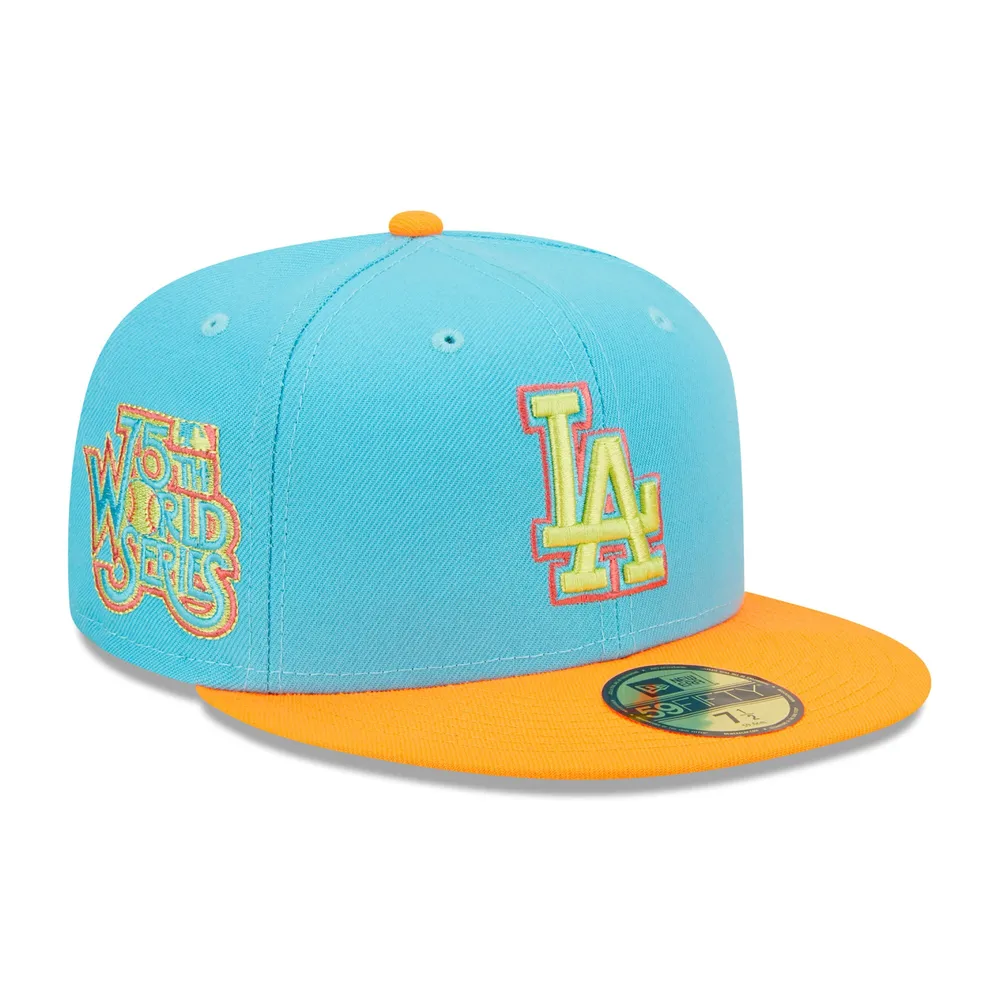 Lids Los Angeles Dodgers New Era Navy Undervisor 59FIFTY Fitted
